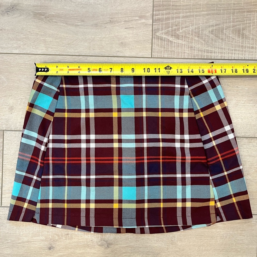 URBAN OUTFITTERS colorful plaid skirt size large - Picture 6 of 7
